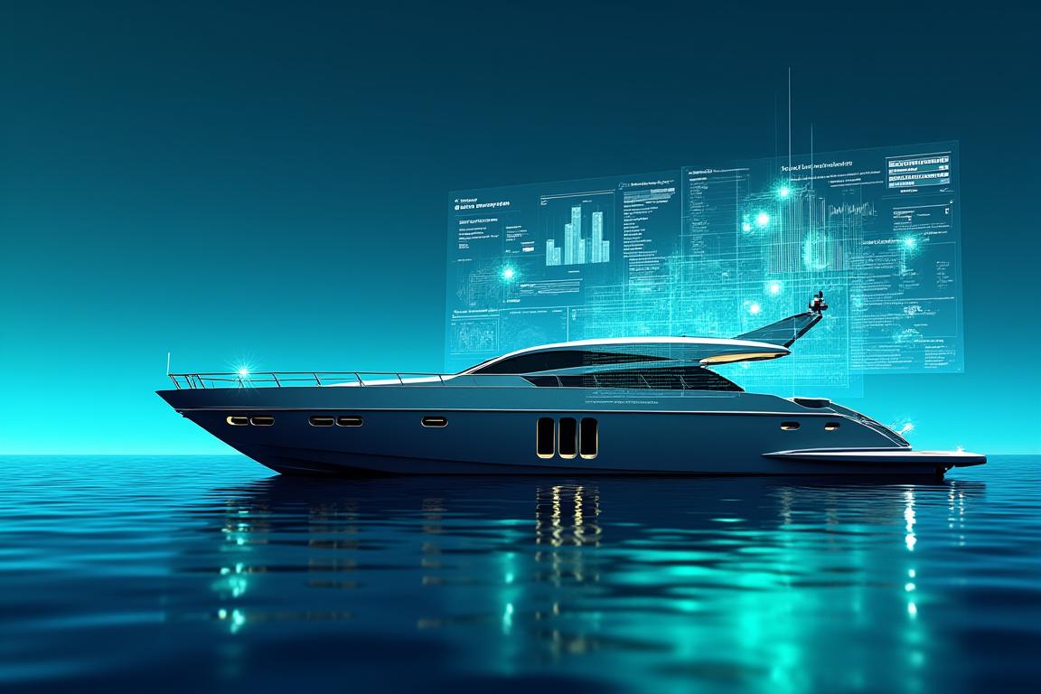 Technologie smart yacht maintenance prédictive
